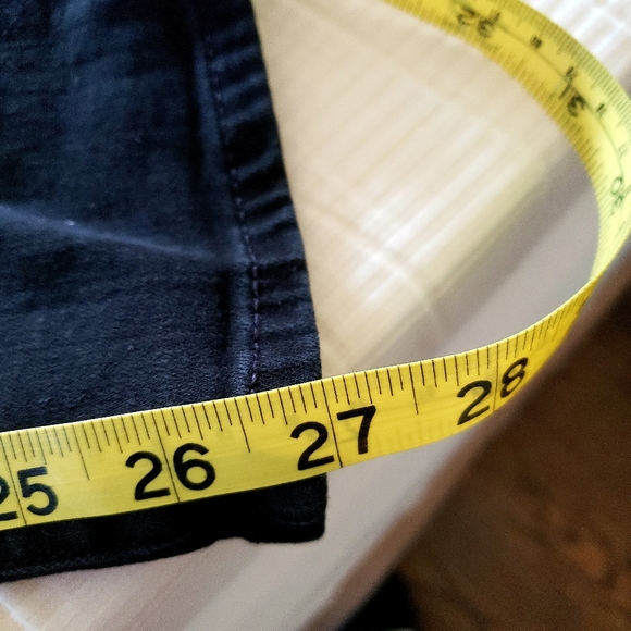 Nydj  jeans with lift tuck, size 12, color black - Picture 6 of 7